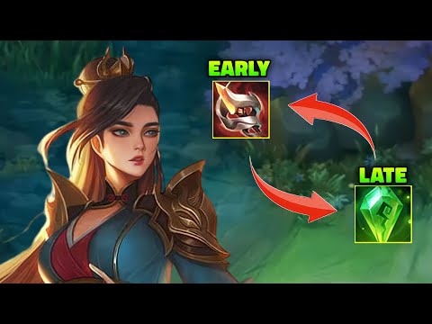 SILVANNA NEW BROKEN BUILD EARLY AND LATE GAME | SILVANNA BEST BUILD 2023 | MLBB ~ Max Andrew