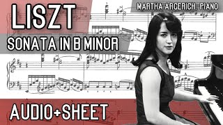Download lagu Liszt - Sonata in B Minor, S. 178 (Audio Sheet) [Argerich] mp3