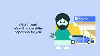 How to Sell your car 1 visit with OLX Autos