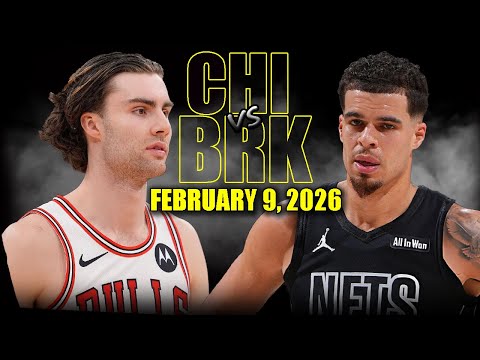 Chicago Bulls vs Brooklyn Nets Full Game Highlights – February 9, 2026 | NBA Season