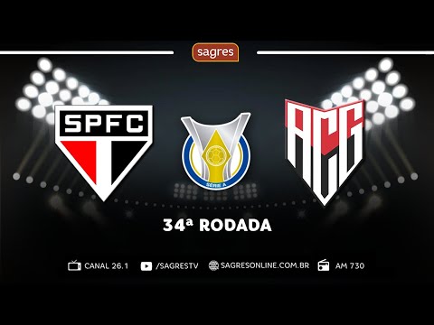 AO VIVO! - São Paulo x Atlético-GO e Goiás x Real Noroeste-ES - Série A e Copa Verde - 27/10/2022