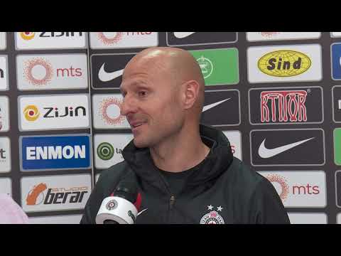 Izjave posle meča FK Partizan - FK Radnički 1923 - Igor Duljaj