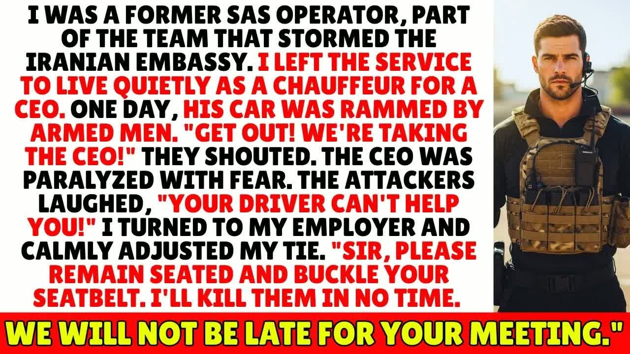 The CEO's Chauffeur Said He'd Handle the Attackers. They Didn't Know He Was Ex-SAS Special Forces