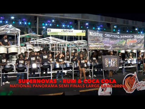 Supernovas Steel Orchestra Rum & Coca Cola Large Band Panorama Semi-Finals Trinidad Carnival 2026