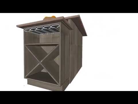 Gardner Style Kitchen Island