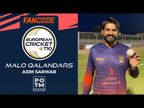 POTM: A.Sarwar - MAL vs LSC | Highlights | FanCode ECT10 Portugal | Portugal 2022 | ECT22.052