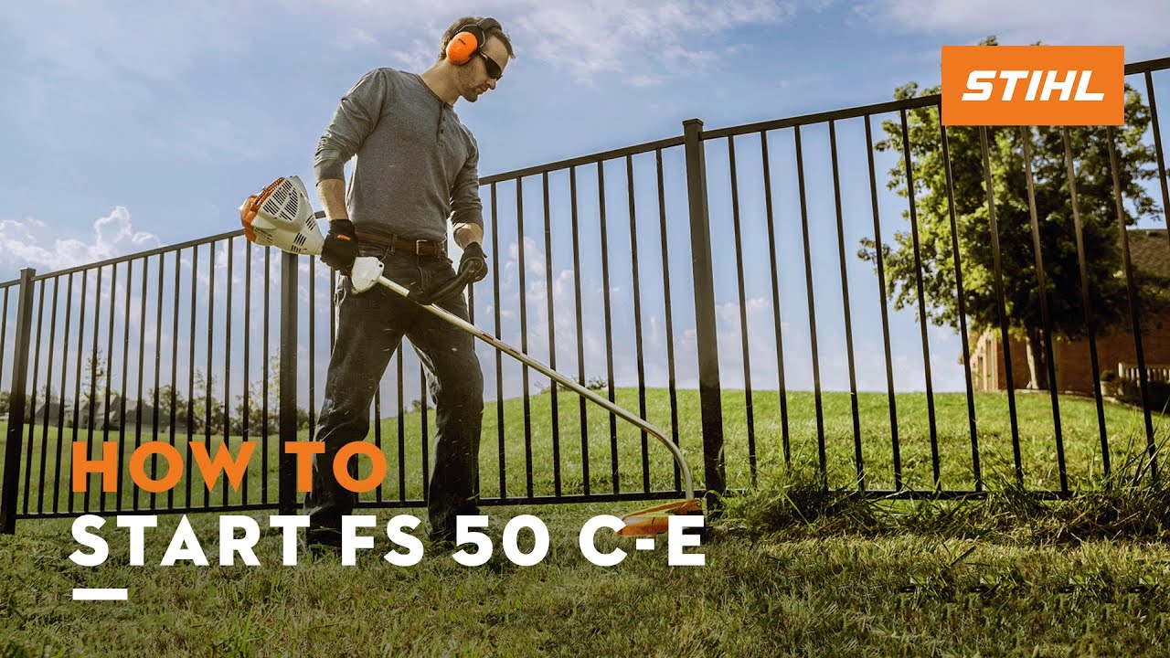 FS 50 C-E - The fuel-efficient, low-emission trimmer for Homeowners