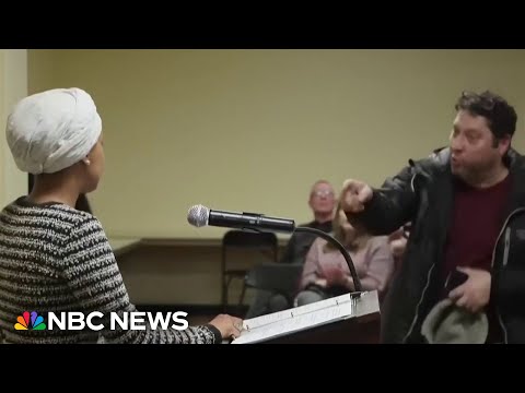 Rep. Omar sprayed with unknown substance during town hall