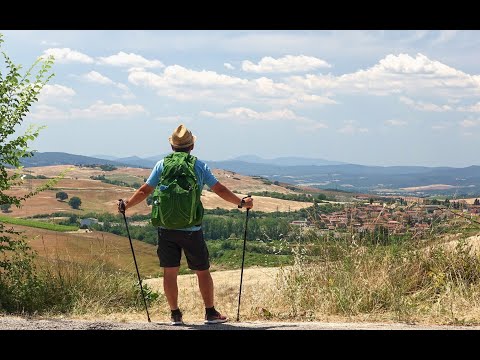 Via Francigena from Siena to Rome