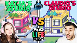 WIR BAUEN UNSERE STUDIOS IN DOWNTOWN LOFT NACH! Toca Life World Build Battle