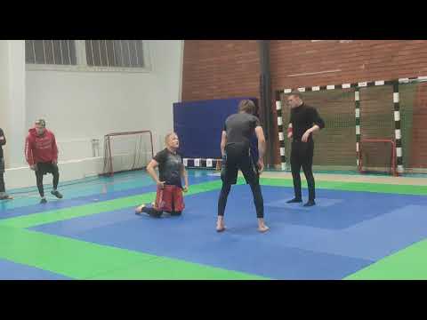 Imatra NoGi Open Cup 2020 Värivyöt Open weight 1 8 Final Sergeev Vitalii   Tony Kiander