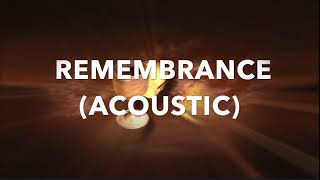 Remembrance (Acoustic) _ Hillsong Worship (Brooke Ligertwood) _ Instrumental/Karaoke Video