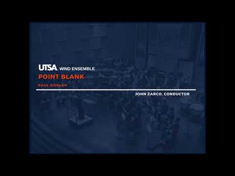 UTSA Wind Ensemble - Point Blank: Paul Dooley