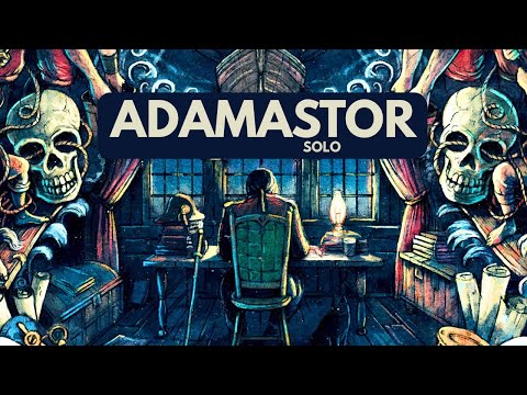 Adamastor | Solo-only Board Game Tutorial and Playthrough (Review copy provided)