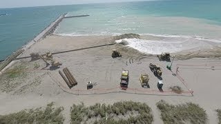 preview picture of video 'Fort Pierce Dredge Project 5/8/2014'