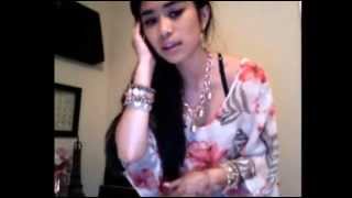 Jessica Sanchez Sings Crazy Glue During Live Chat