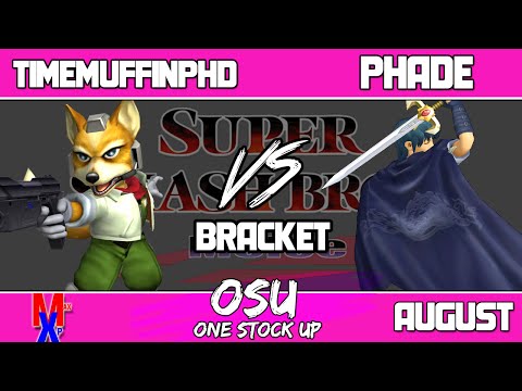 OSU 8/15 - OSU | TimeMuffinPhD (Fox) vs OSU | Phade (Marth) - Melee RO16