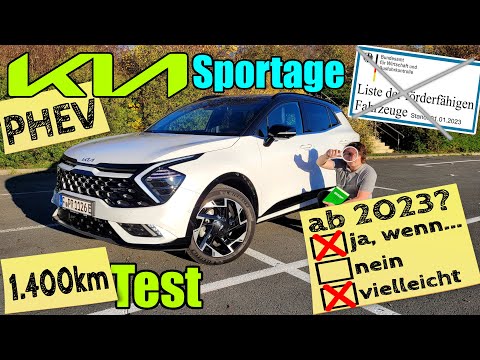 Kia Sportage 1.6 T-GDI AWD Plug-in Hybrid (265 hp) GT-Line PHEV 2022 - Test Report Fuel Consumpti...