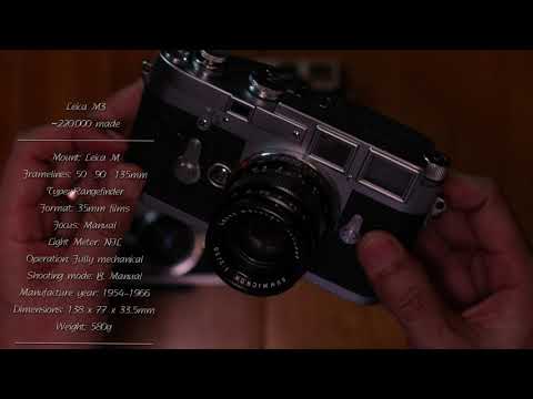 LEICA M1  +   Leica M3 ( DS )   +  Leica M4  Leica M rangefinder film camera- FILM CAMERA BRIEF