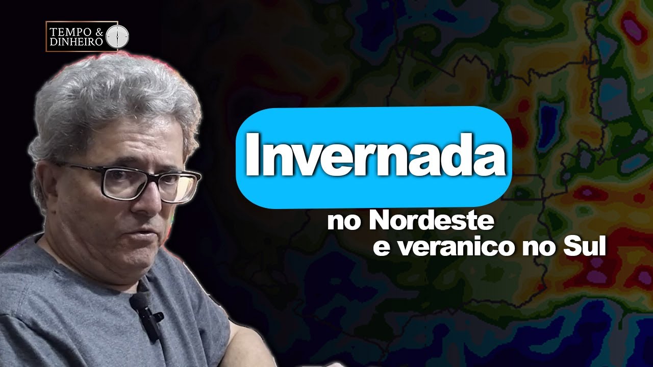 Invernada no Nordeste e veranico no Sul. Veja a previsão do tempo com Ronaldo Coutinho