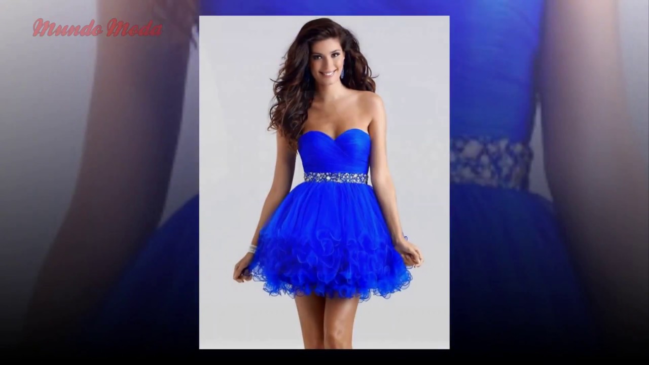 VESTIDOS DE 15 AÑOS CORTOS ► 😍 + 15 Hermosos Diseños 2018