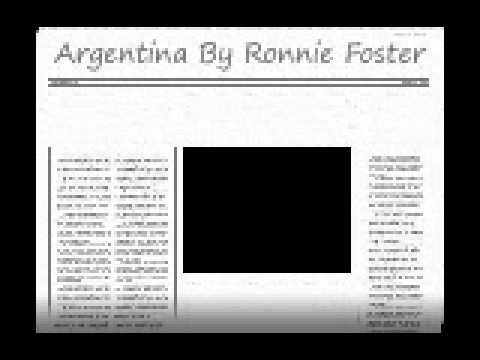 RONNIE FOSTER..ARGENTINA