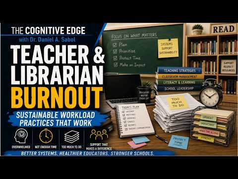 Teacher and Librarian Burnout Is Not a Personal Failure