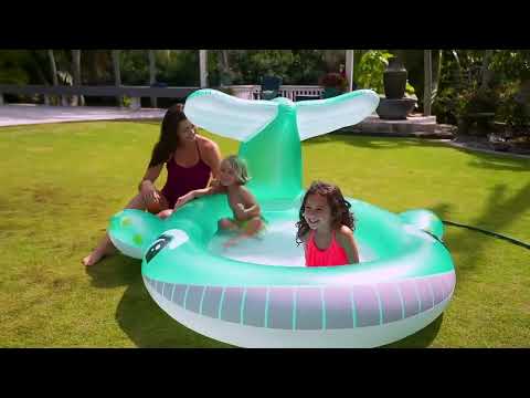 Intex Whale Inflatable Spray Kiddie Pool