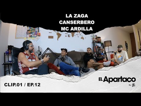 @LAZAGAOFICIAL Tells Anecdotes with Mc Ardilla & Canserbero at @ElApartacobyK12 (Clip.01 / Ep.12)