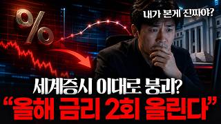 나스닥, 코스피 추가로 폭락중..월가는 "대충격"