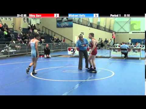 FILA Cadet 39-42 KG Riley Gurr vs. Michael Kelly