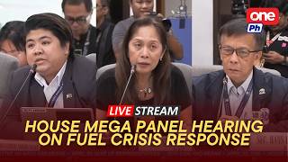 LIVE | House mega panel holds hearing on fuel crisis response (April 8, 2026) Part 1