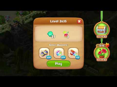 Gardenscapes Level 2635 With No Boosters