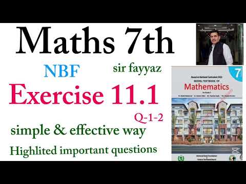 Maths class 7th | exercise 11.1 | ex 11.1 | Q-1-2 | NBF | unit 11 | Mensuration | grade 7