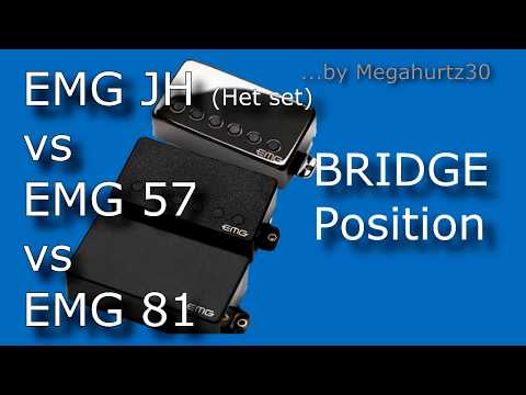 EMG 81 vs EMG 57 vs EMG JH - Bridge Position