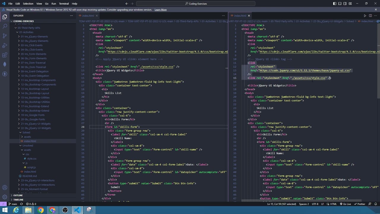 22 Stu jQuery UI Widgets