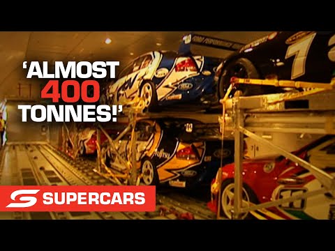 FLASHBACK: How they shipped $20million of Supercars to Shanghai | Supercars 2021