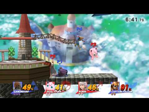 SSB4 Doubles Ganondorf and Falcon