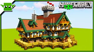 Minecraft Mansion | Building Tutorial (EASY 5X5 SYSTEM)