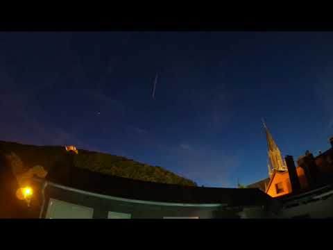 Perseiden 2018 Sternschnuppen über der Eifel GoPro hero6 black Perseids shooting stars timelapse