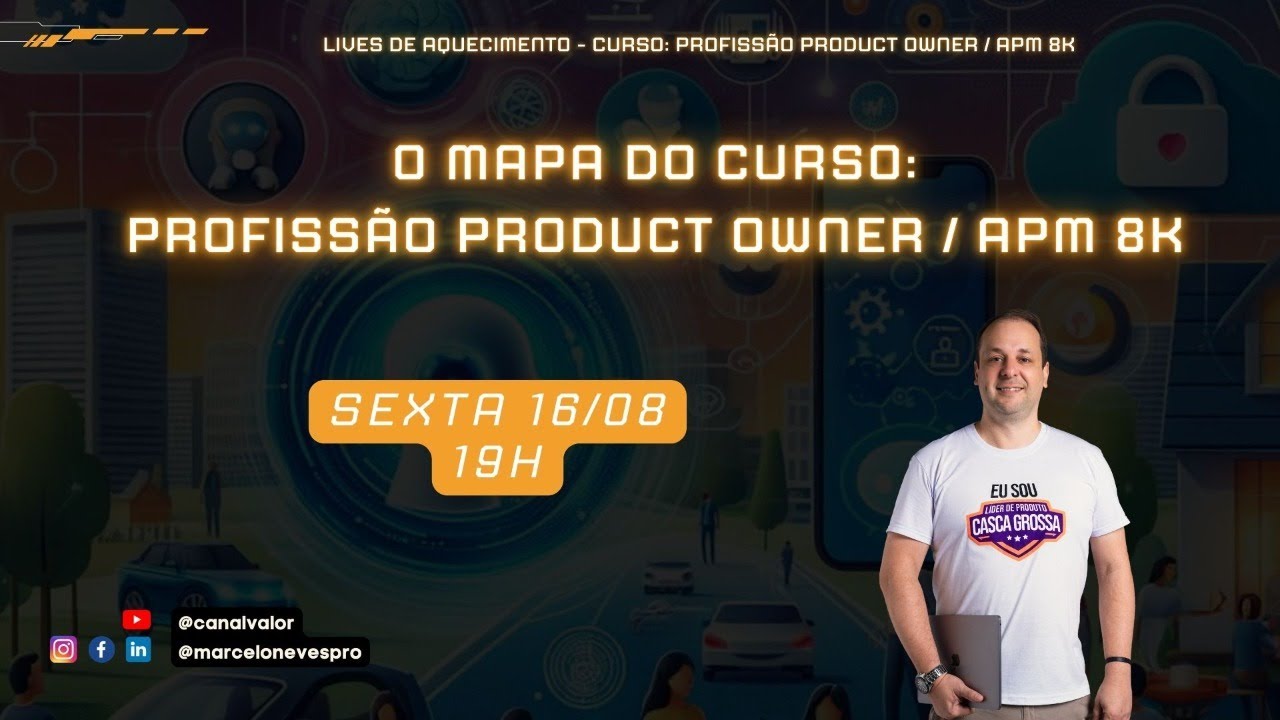 O Mapa do Curso: Profissão Product Owner/APM 8K