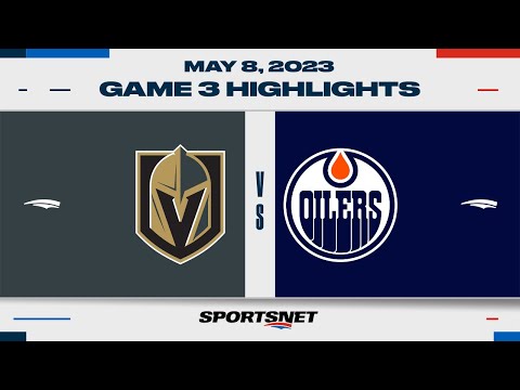NHL Game 3 Highlights | Golden Knights vs. Oilers - May 8, 2023