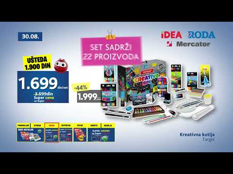IDEA RODA MERCATOR I Super sreda 30.08.2023.