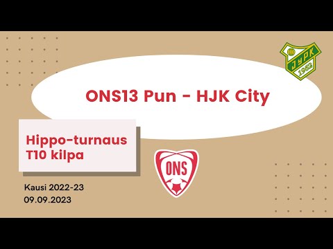 Hippo-turnaus, ONS13 Punainen - HJK City