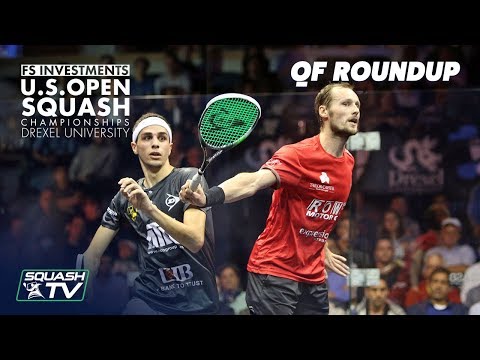 Squash: Men's Quarter Final Roundup Pt. 2 - US Open 2018