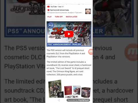 Ys IX: Monstrum Nox Game's Trailer Reveals PS5 Version for Spring 2023