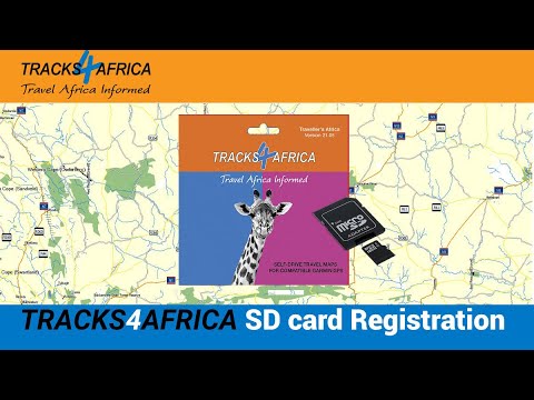 Tracks4Africa – SD Card Registration, How to Register your Tracks4Africa SD Card , GPS Maps