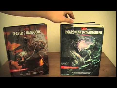 Unboxing: Dungeons & Dragons Player's Handbook and Hoard of the Dragon Queen