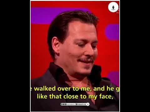 Johnny Depp talks about Iggy Pops Reaction😱😂😝💥💯 #johnnydepp #iggypop  #shorts #amberheard #respect