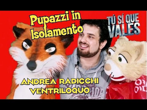 In isolamento con i Pupazzi | Andrea Radicchi Ventriloquo.